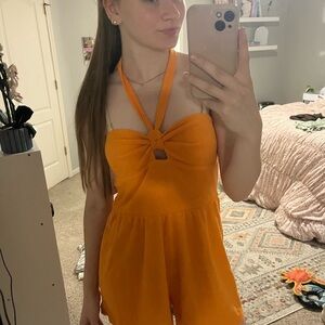 Wild Fable Orange Swim Coverup